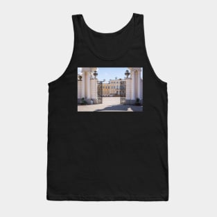 Gates at Rundale Palace in Latvia Tank Top